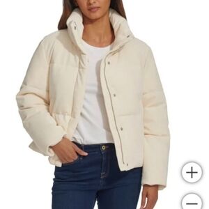 Levi's Ladies' Corded Puffer Jacket nwt